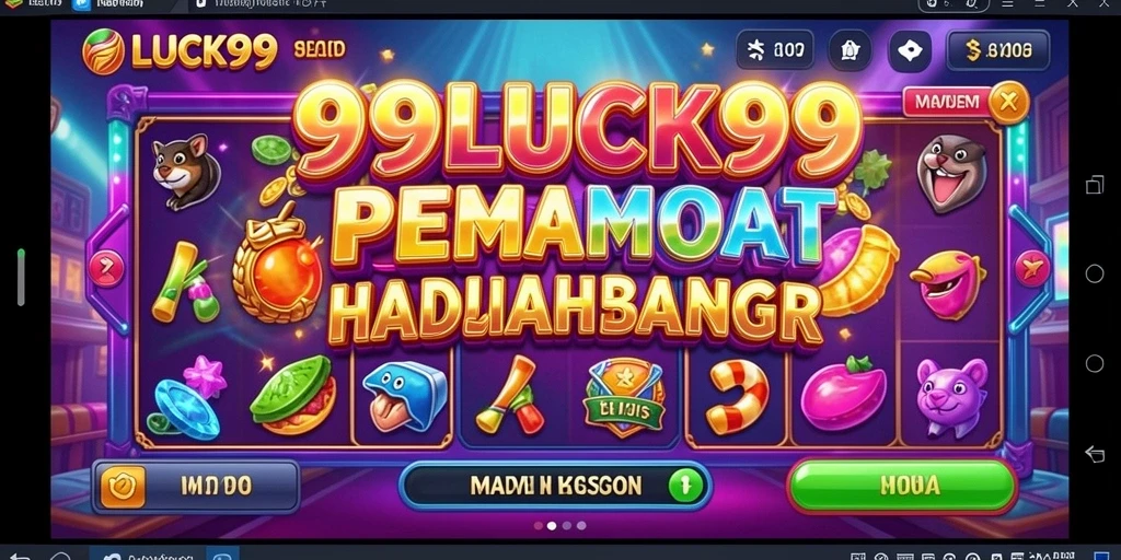 Tampilan gameplay Slot yang menarik dan penuh warna di 99LUCK99.