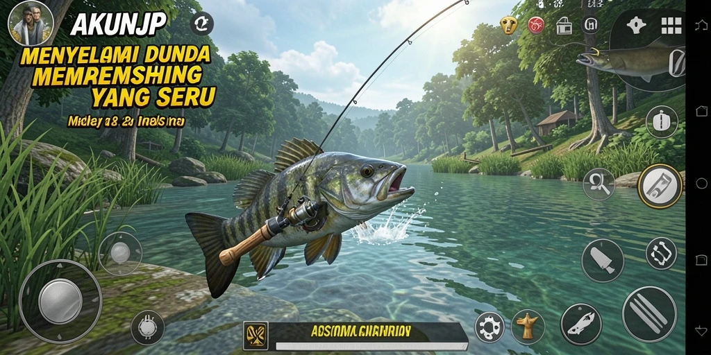 Tangkapan ikan besar di petualangan memancing AKUNJP.