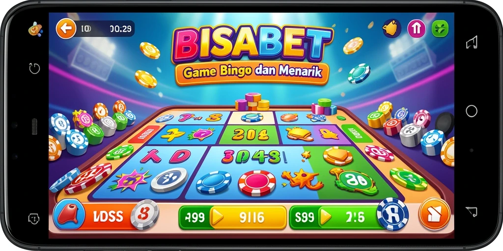 Tampilan gameplay seru dan interaktif di BISABET.