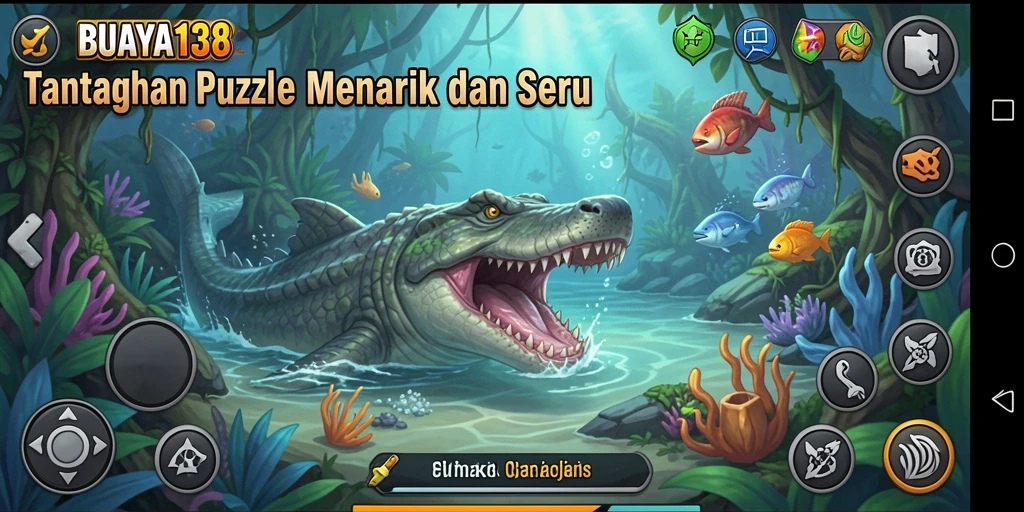 Gameplay menarik dari BUAYA138 yang penuh teka-teki kreatif.