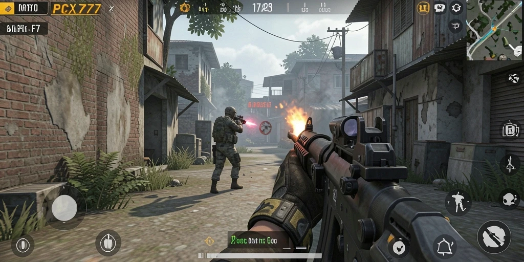 Tampilan gameplay PCX777 yang seru dan mendebarkan.