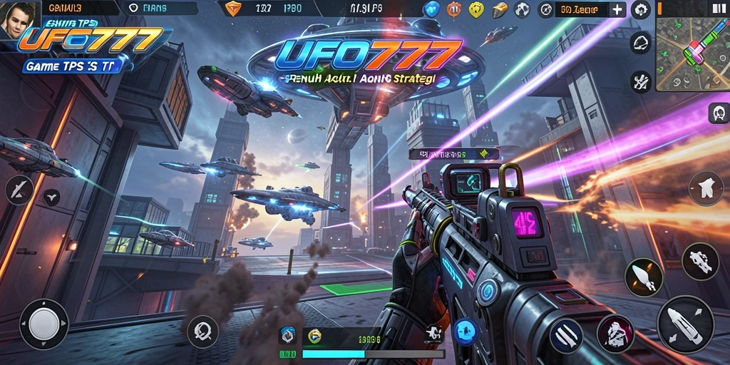 Gameplay seru dalam <strong>UFO777</strong> dengan aksi tembak-menembak yang intens.