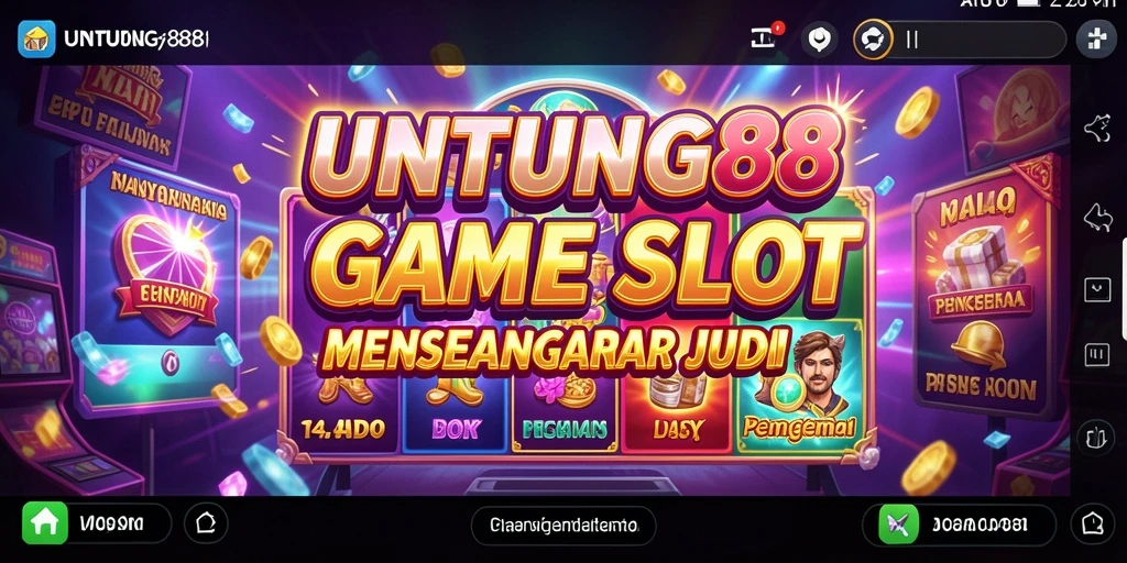Tampilan permainan Slot yang menarik dan mengasyikkan di UNTUNG88.