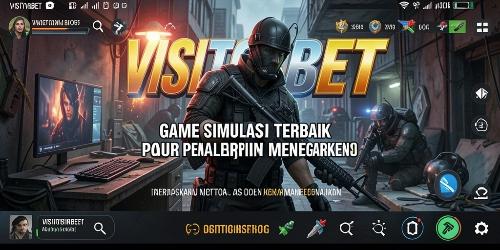 Tampilan gameplay VISITORBET yang memukau dengan berbagai skenario menarik.