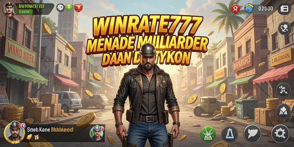Tampilan gameplay menarik dari WINRATE777 di dunia Tycoon.